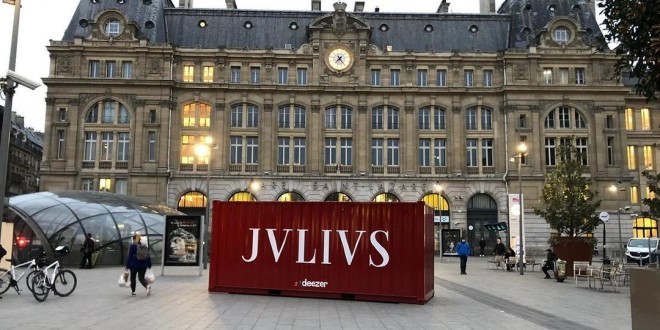 SCH commence sa promotion avec des containers \'\'Jvllivs II\'\' placés à Paris et Marseille 