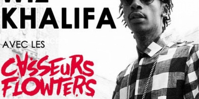 Concert:Wiz Khalifa,Casseurs Flowters,Deen Burbigo aux Arènes de Nîmes