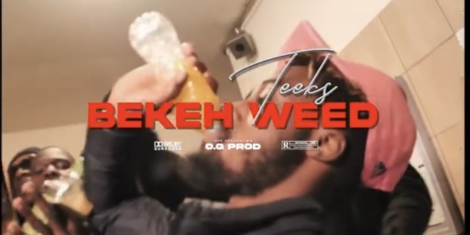 Teeks revient avec son nouveau clip \'\'Békéh Weed\'\'(Clip Officiel)