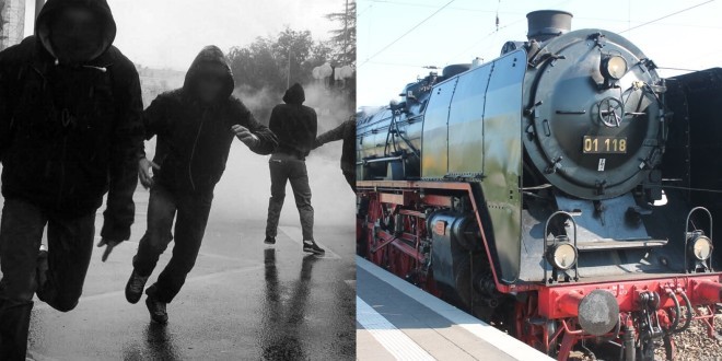 Des mineurs  volent une locomotive pour rentrer à Strasbourg 