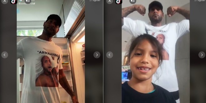 Booba se paye la tête de Kaaris avec un t-shirt \'\'Armaaand\'\' sur TikTok (vidéo)