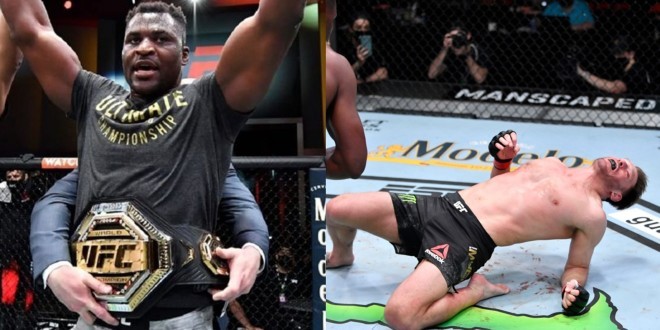 Francis Ngannou met KO Stipe Miocic, et devient le patron des poids lourds de l’UFC (vidéo) 