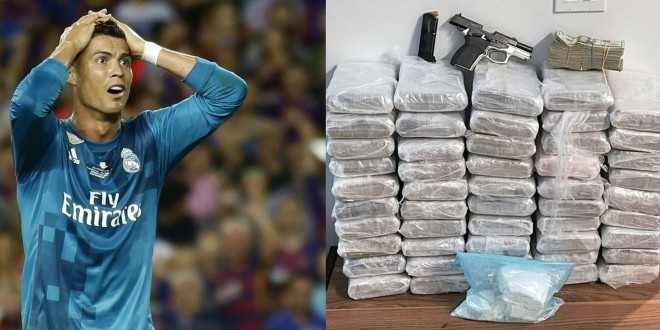 50 Kg de Cocaïne estampillé Cristiano Ronaldo saisis à New York 