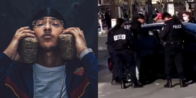 Freeze Corleone arrêté et embarqué par la police en plein Paris (vidéo)