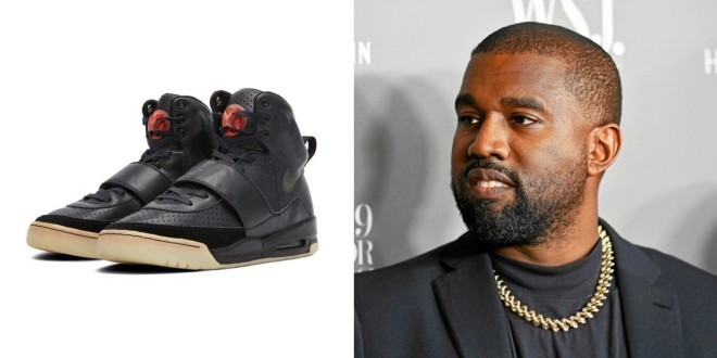 La paire de Nike de Kanye West mise aux enchères a plus d\'un million de dollars