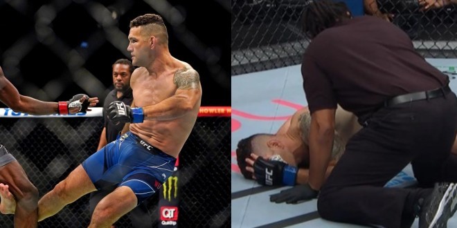 Un combattant d’UFC se fracture le tibia en plein combat (vidéo)