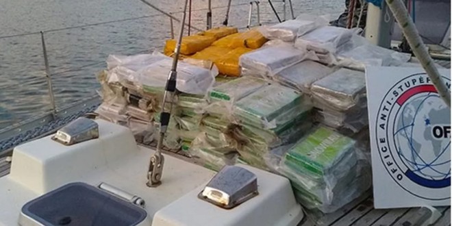 210 kg de cocaïne saisis sur un voilier en Martinique (vidéo) 