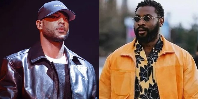 Booba s\'invite sur le live de Damso et fait ses éloges (Photos) 