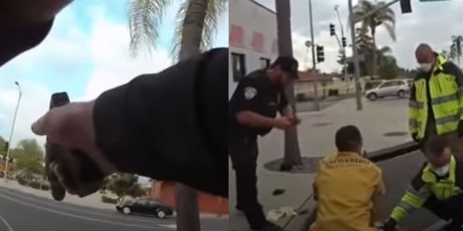 Un SDF de 59 ans froidement  abattu par un policier en Californie  (vidéo)