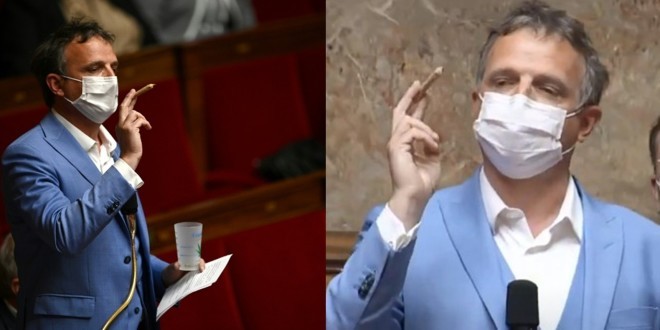 Un député pro-légalisation sort un joint en pleine Assemblée Nationale (vidéo) 