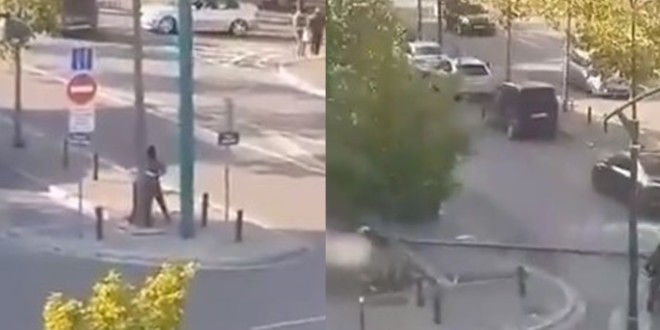 Un dealeur se débarrasse d’une caméra de surveillance en coupant le mat (vidéo)