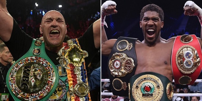 La date et le lieu du fameux combat Anthony Joshua VS Tyson Fury dévoilés 