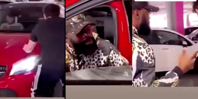 Kaaris s\'accroche avec un fan qui le filmait dans sa voiture (Vidéo) 