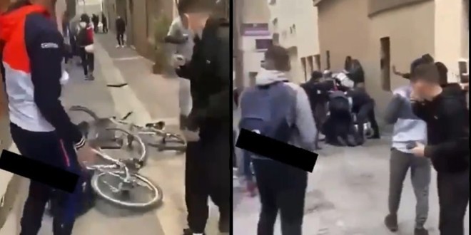 Des jeunes agressent des policiers à Marseille et volent leurs vélos  (vidéo) 