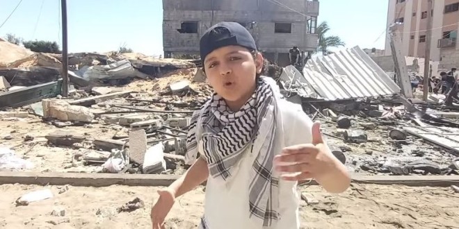 Un garçon palestinien appelle à la paix avec une magnifique reprise d\'Eminem (Vidéo)