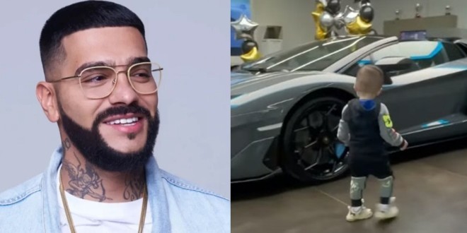 Un rappeur Russe offre une Lamborghini de 116.000 euros à son fils de deux ans (vidéo) 