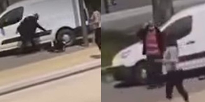 Un homme se tire une balle dans la tête après avoir tiré sur sa femme en pleine rue (vidéo) 