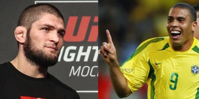 Khabib Nurmagomedov célèbre un but à la Ronaldo qui lui répond (vidéo) 