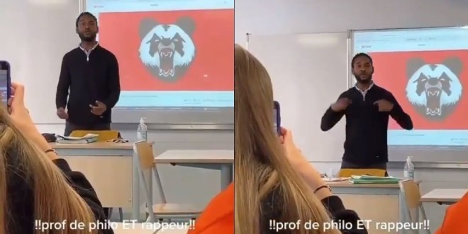 Ce prof de philo donne ses cours en rappant (vidéo)