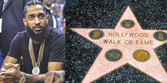 Nipsey Hussle obtient son étoile sur le Walk Of Fame à Hollywood 