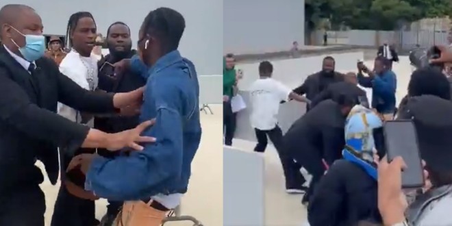 Travis Scott obligé de fuir face à une foule déchainée à Paris (Vidéo) 