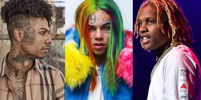 6ix9ine démonte BlueFace et veut en découdre avec Lil Durk (Vidéo) 