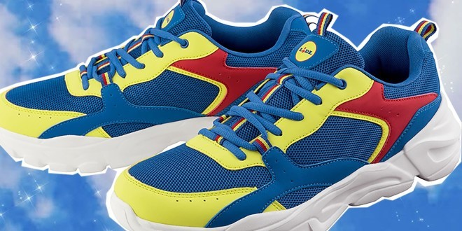 Les fameuses sneakers Lidl hyper colorées sont de retour 