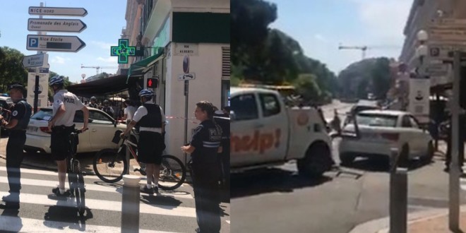 Un chauffard percute violemment une maman et ses deux filles à Nice (vidéo) 