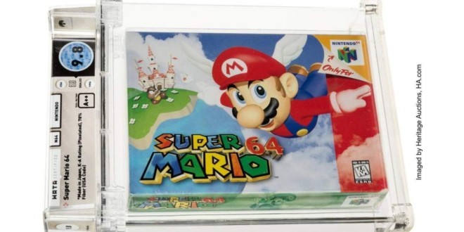 Un jeu Super Mario explose les records et se vend à 1.56 millions de dollars 
