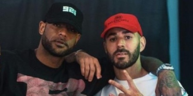 Booba envoie une magnifique dédicace à Karim Benzema dans \'\'Dragon\'\' (vidéo)