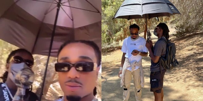 Quavo embauche un assistant parapluie pour 5 000 dollars la journée 