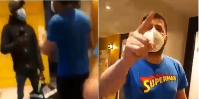 Un livreur Africain se fait agresser et séquestrer par un client fou de rage  (Vidéo) 