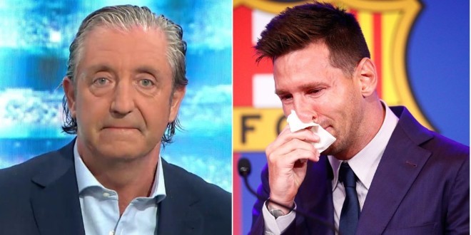 Un animateur vedette démissionne en plein direct après le départ de Messi (Vidéo) 