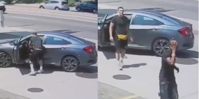 Un braqueur vole la voiture d’un combattant UFC et se fait violemment punir (Vidéo) 