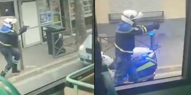 Des policiers ouvrent le feu sur un conducteur lors d’une course poursuite (Vidéo) 