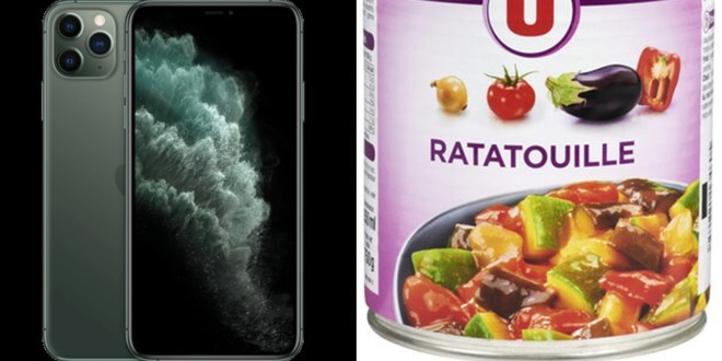 Il achète un Iphone 11 et reçoit une boite de…ratatouille 