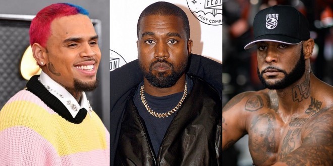Chris Brown clash violemment Kanye West, Booba s\'en mêle et en rajoute une couche 