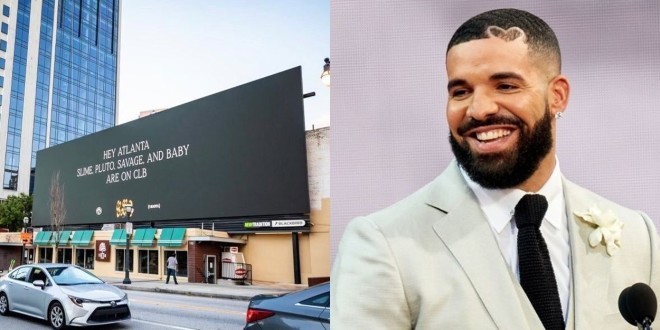 Drake dévoile les incroyables feats de son nouvel album via des panneaux publicitaires