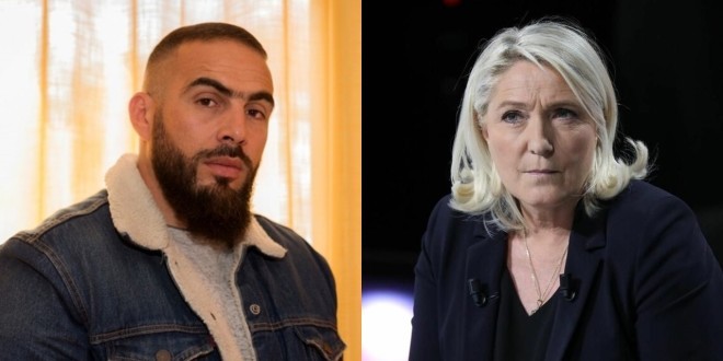 Médine reprend des paroles du titre \'\'Bande Organisée\'\' pour troller Marine Le Pen 