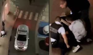 Un Policier filmé en train de tabasser un jeune au sol à Noisy-le-Grand (Vidéo) Un Policier filmé en train de tabasser un jeune au sol à Noisy-le-Grand (Vidéo)