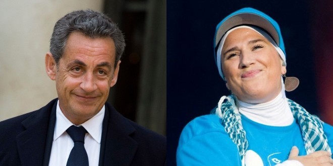Nicolas Sarkozy fan du morceau \'\'La Boulette\'\' de Diam\'s dans lequel il se fait clasher !