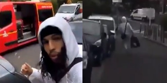 Un jeune fait le buzz en volant le matériel  des pompiers en pleine intervention (Vidéo) 