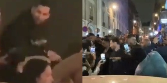 Lionel Messi  se rend  à Pigalle et provoque un mouvement de foule (Vidéo)  