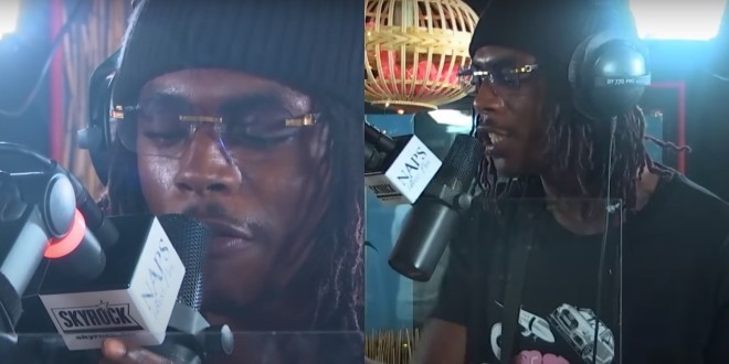 Koba LaD interprète en exclusivité son nouveau hit \'\'Requins usés\'\' sur Skyrock (vidéo)