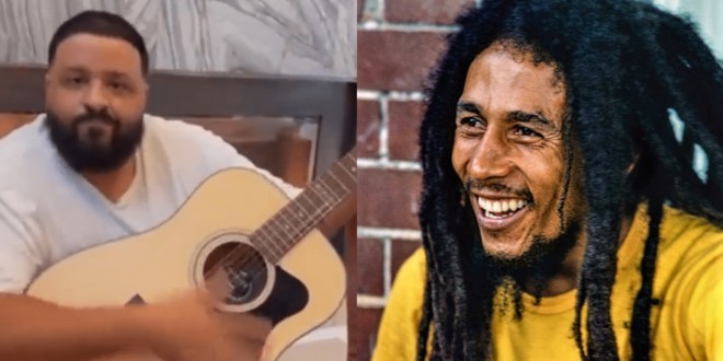 DJ Khaled lynché sur le web avec sa guitare offerte par la famille de Bob Marley (Vidéo)