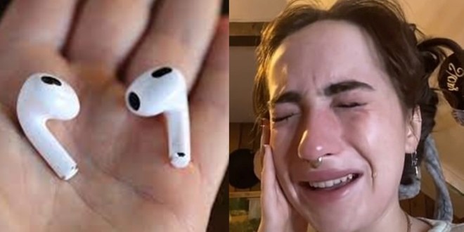 Une tiktokeuse confond son Airpod avec un comprimé et ... l\'avale (Vidéo) 