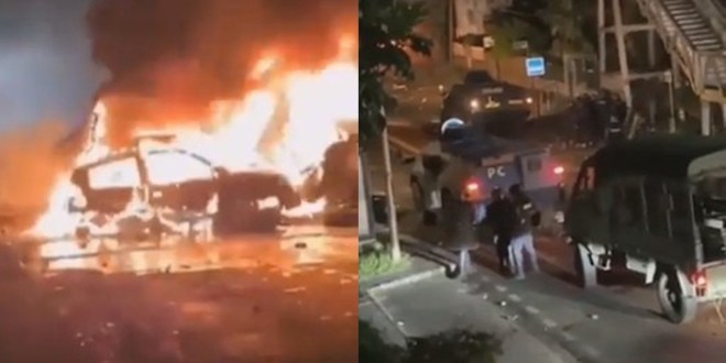Les gendarmes et le RAID visés par des coups de feu en Guadeloupe et en Martinique (Vidéo) 