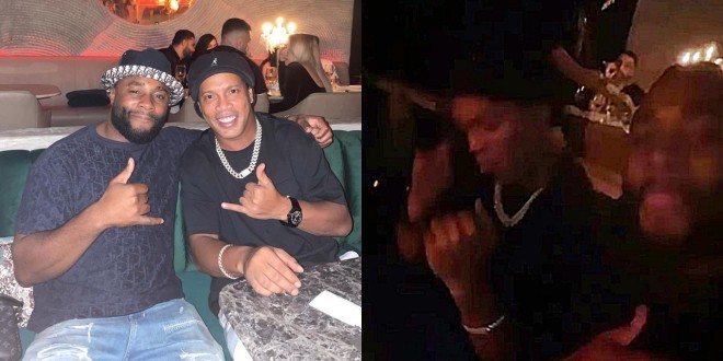 Gradur réalise son rêve en passant un folle soirée avec Ronaldinho (vidéo)
