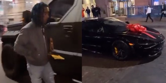 Lil Uzi Vert offre une McLaren de 300.000 dollars à sa copine (Vidéo) 