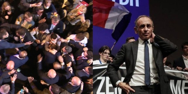 Eric Zemmour violemment attaqué et blessé lors de son meeting (Vidéo) 